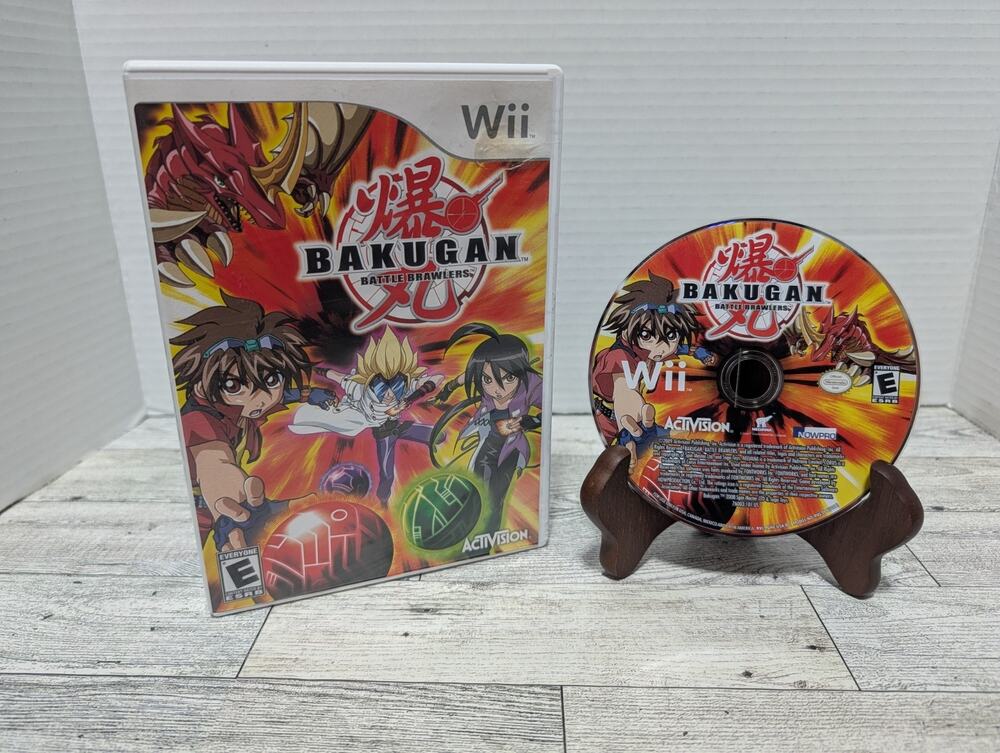 Nintendo Wii Bakugan Battle Brawlers Game Complete